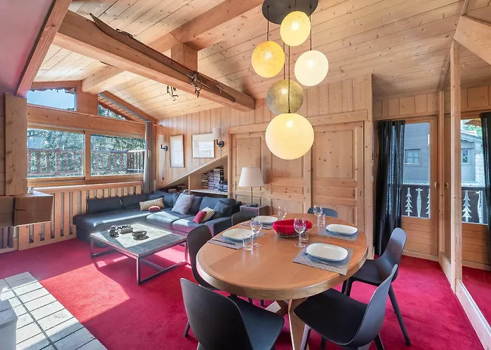 Appartement Charmant Avec Sauna Et Balcons A Courchevel 1850, Proche Pistes, Pour 4 Personnes - Fr-1-564-94