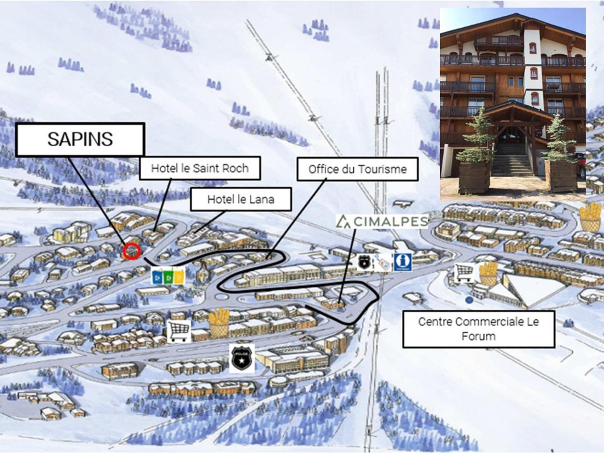 Appartement Avec Sauna Et Balcons A 1850, Proche Pistes, Pour 4 Personnes - Fr-1-564-94 Courchevel